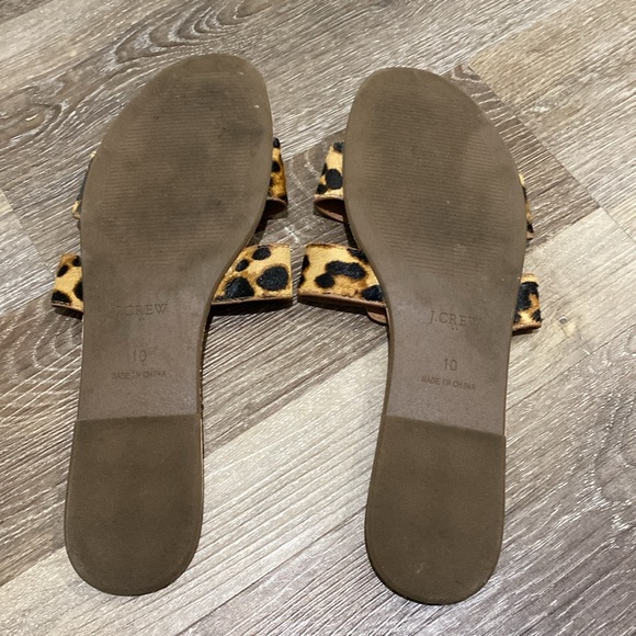 Leopard print sandals - Picture 2 of 3